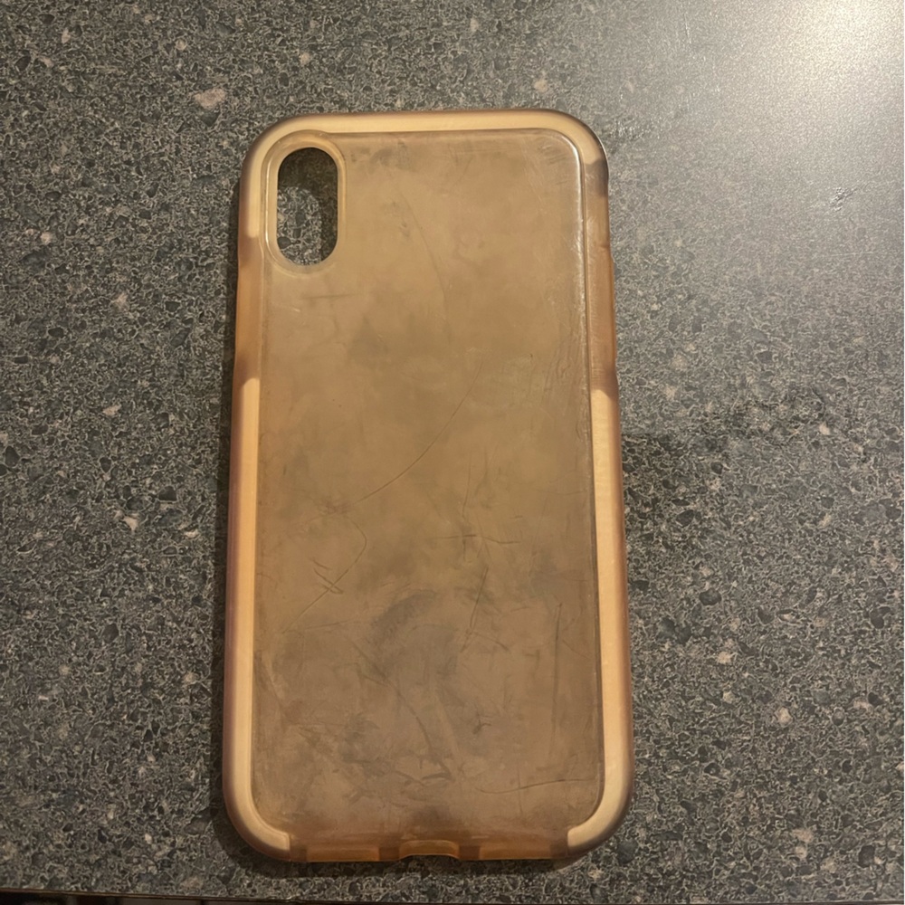Used Clear Iphone Case